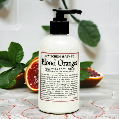 Blood Orange Aloe Vera Body Lotion 8oz.