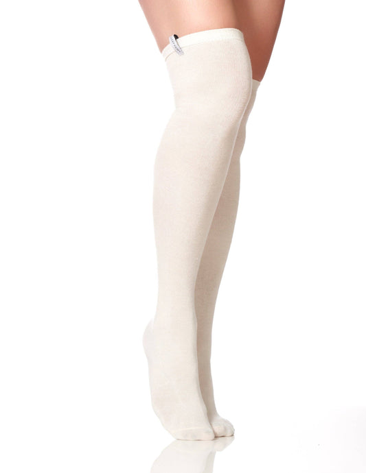 The Knee High Sock Ivory, One Size