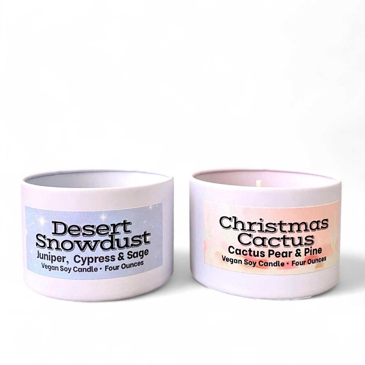 Desert Snowdust Candle | Juniper, Cypress & Sage | Christmas