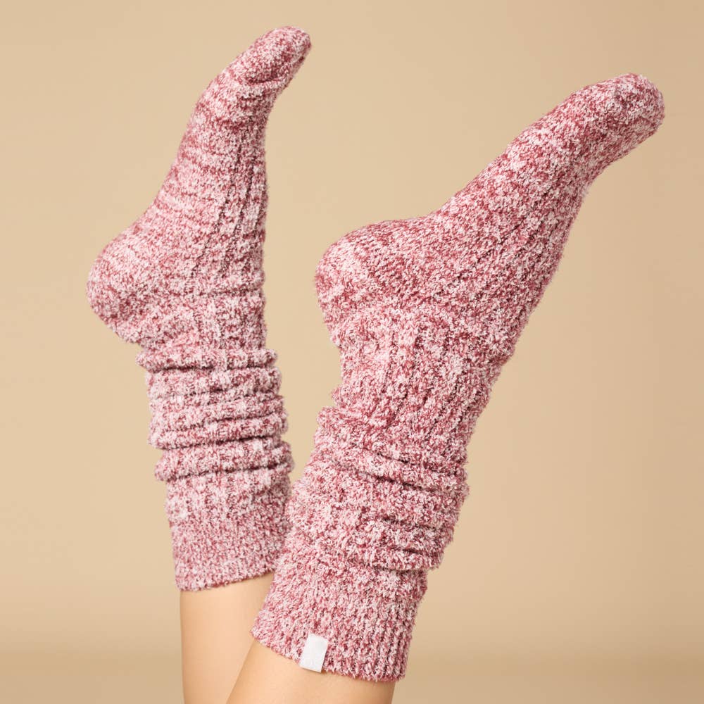 Slouchy Marshmallow Socks