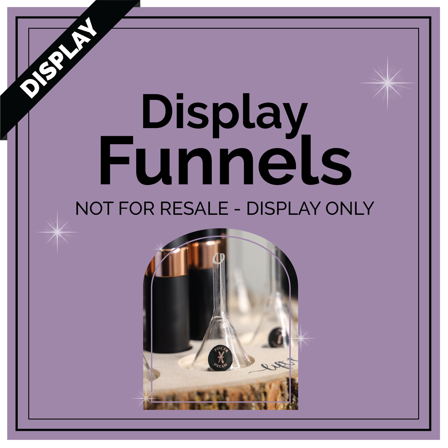 POP Glass Funnel (Display Replacement): Capricorn