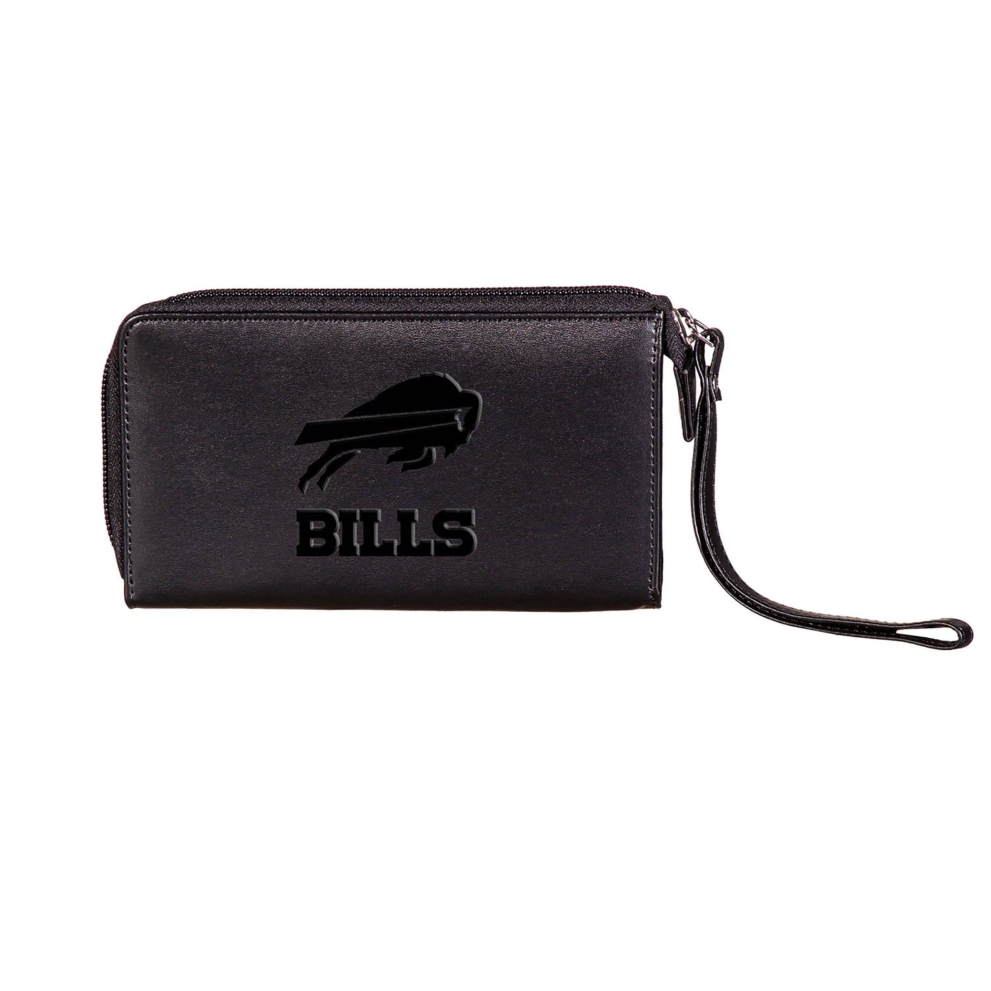 Wristlet Wallet, Black, Buffalo Bills