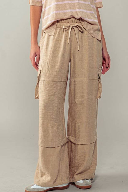 **Everywhere Linen Cargo Pants