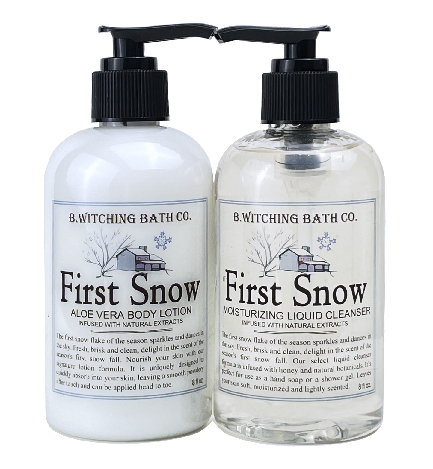 First Snow Lotion & Cleanser Set