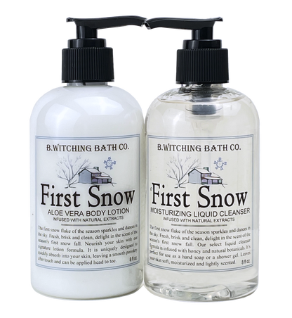 First Snow Lotion & Cleanser Set