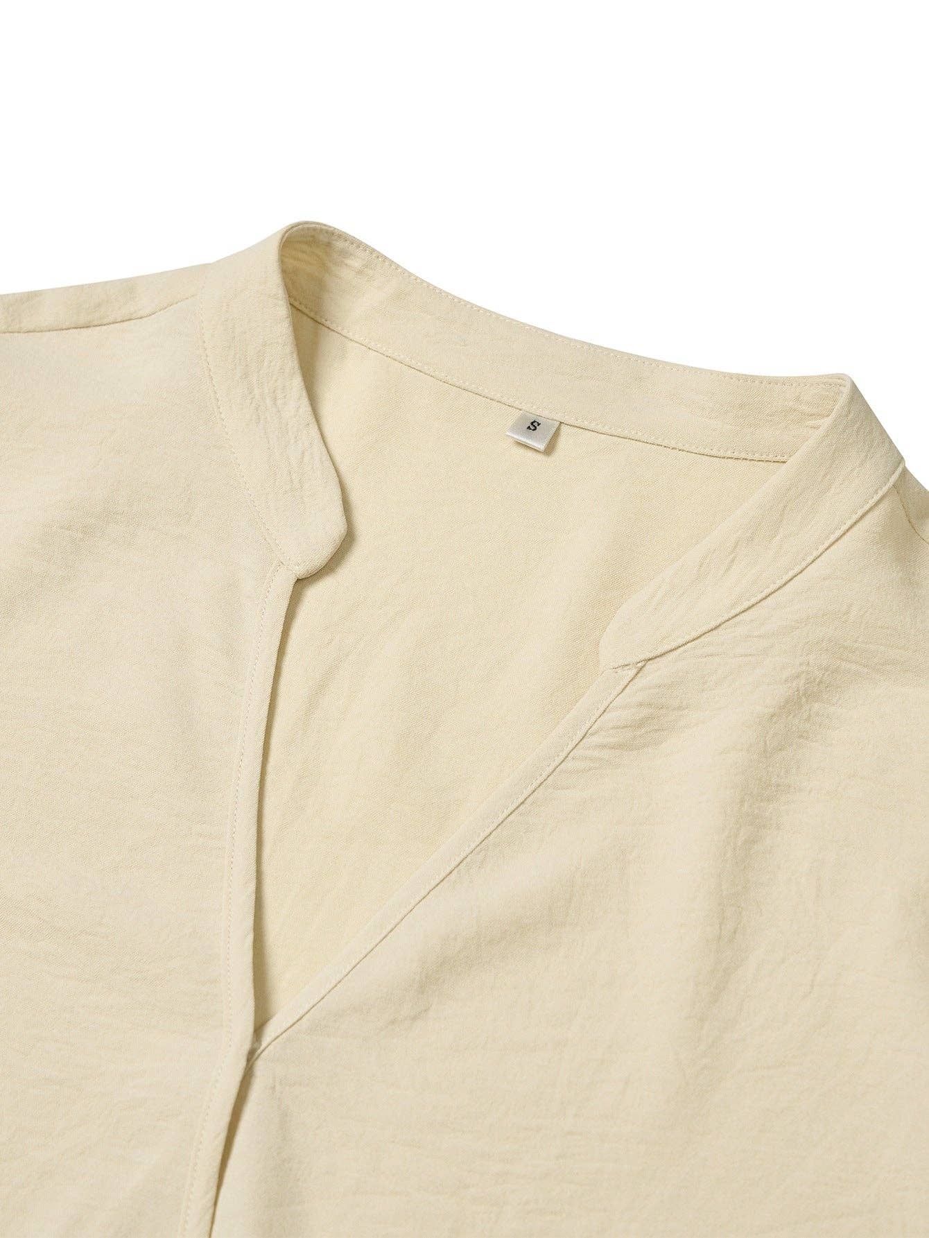 SN18 Sweetkama Ladies V-neck Hemming Daily Shirt: Green / XL