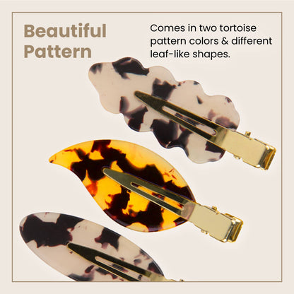 Lindo No Crease Makeup Hair Clips (6pcs/pack): Opal