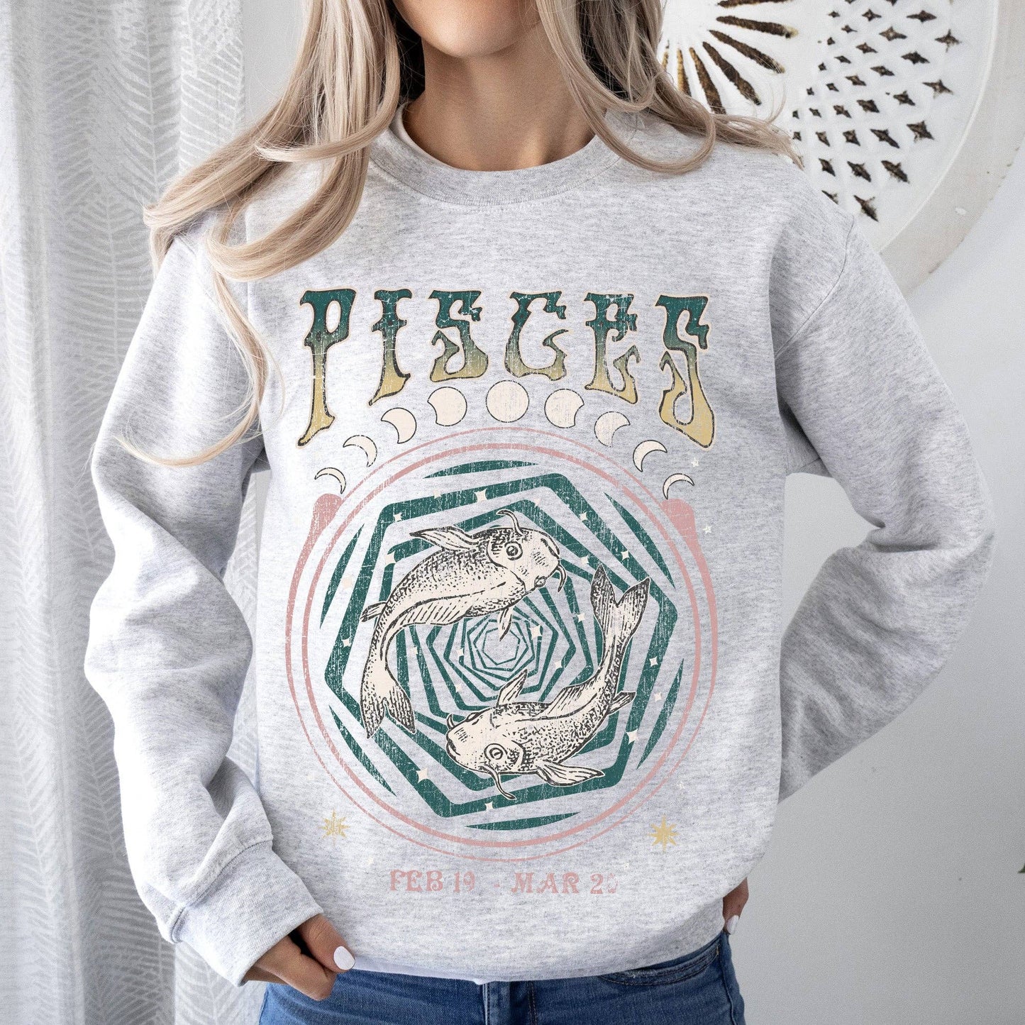Pisces Zodiac, Astrology, Horoscope Sweatshirt
