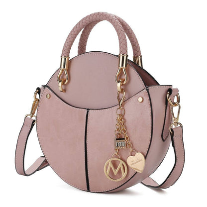 MKF Collection Nobella Crossbody Handbag By Mia K.: Wine