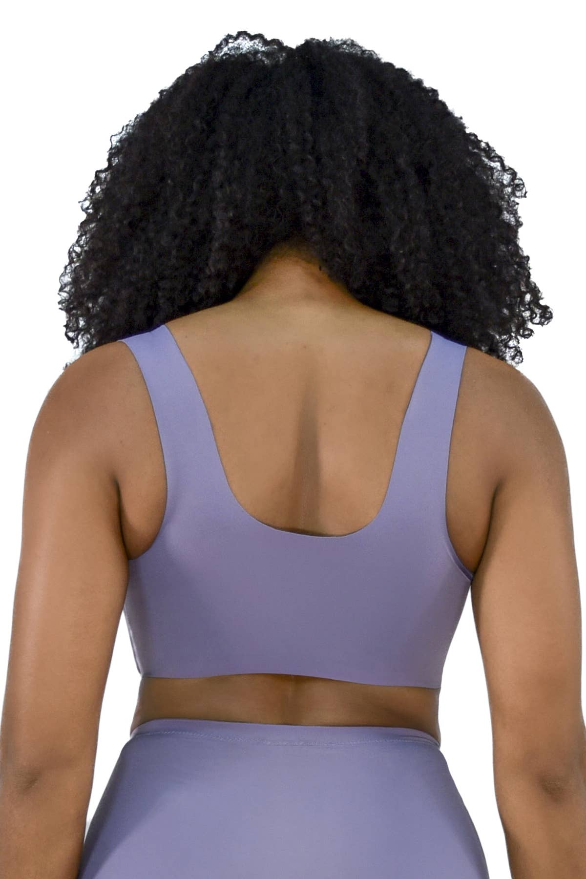 Foam Purple / 1X Plunge Bra: Dusty