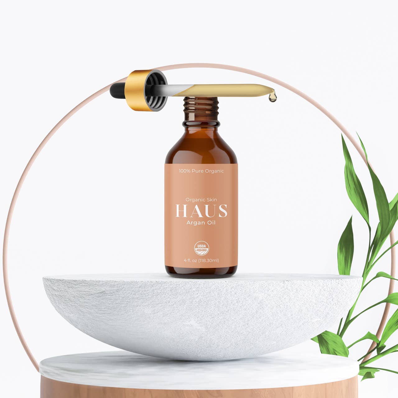 Organic Argan Carrier Oil - 4oz: Retail Product