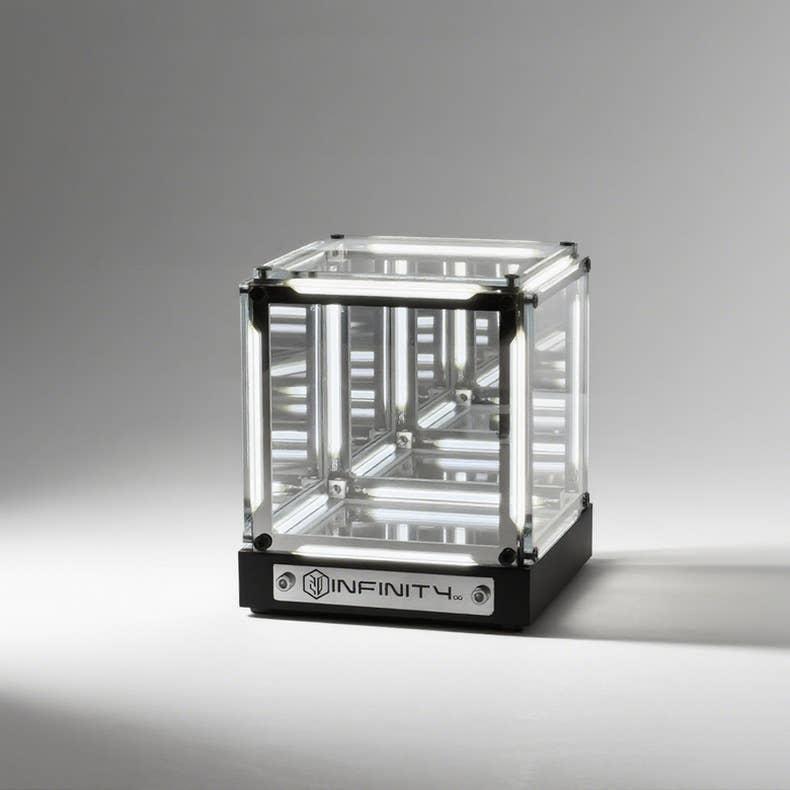 Dimmable Cube Infinity Mirror Night Light