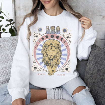 Leo Zodiac, Astrology, Horoscope Sweatshirt