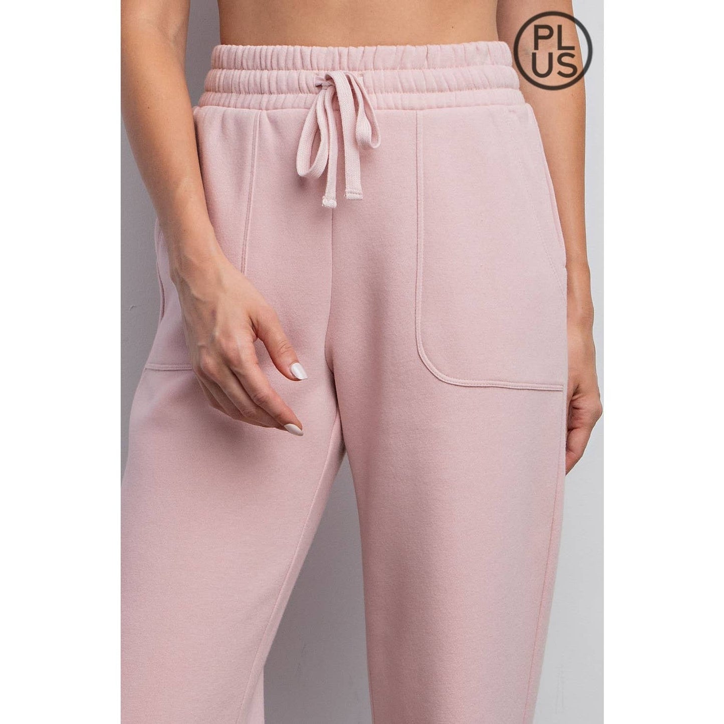 FRENCH TERRY Sky Blue / 3X STRAIGHT LEG PANTS: